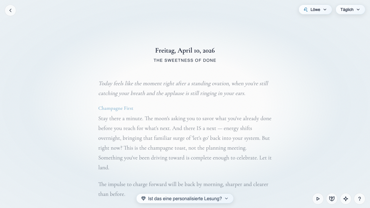 Die Wellness-Stimme -- warm, ohne Fachjargon