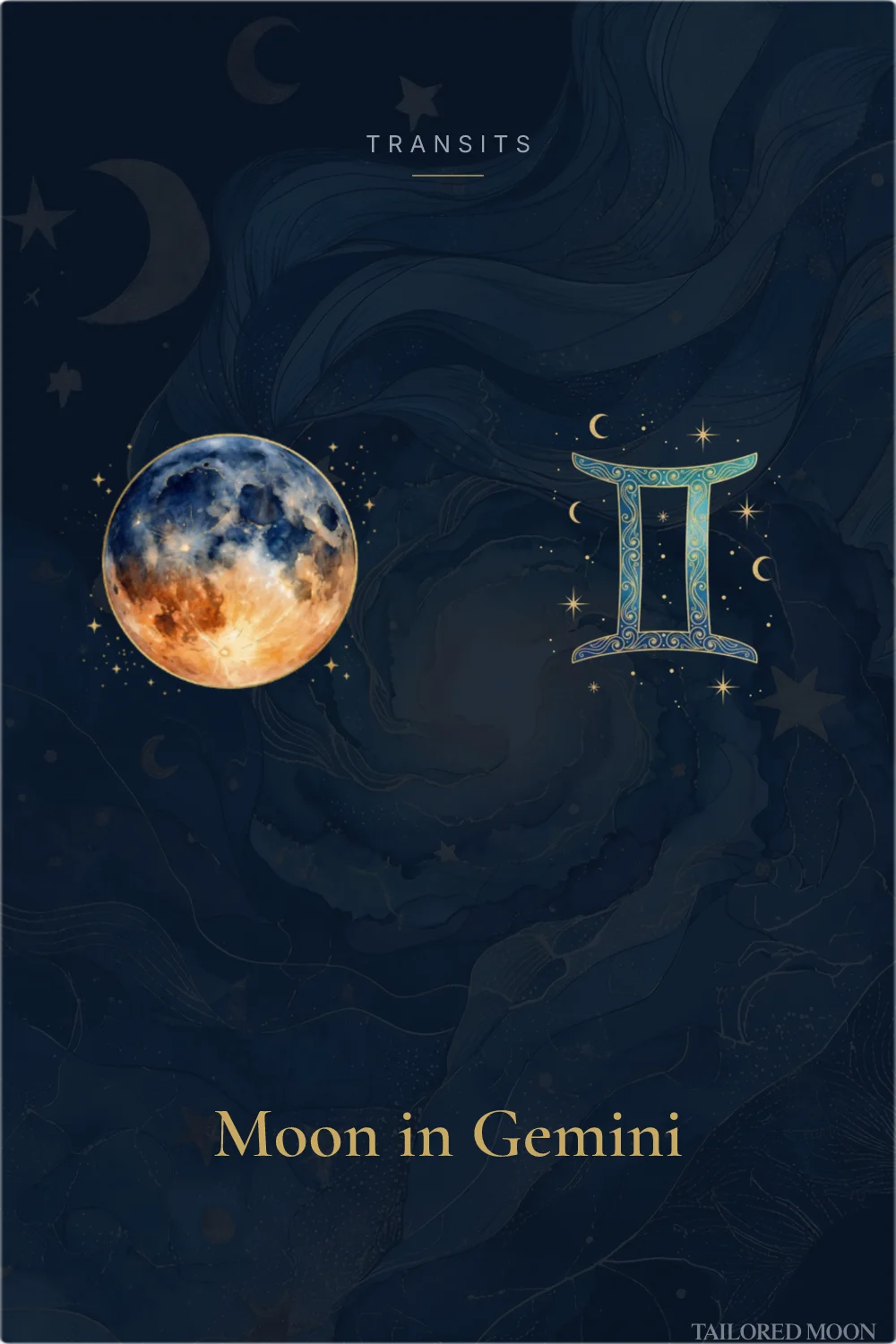 Moon in Gemini: Meaning & Effects in Astrology | Tailored Moon